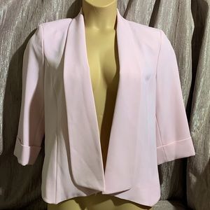 Jones Studio Jacket Blazer Light Pink Size 10
